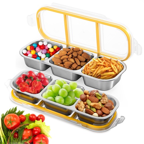 Snackbox edelstahl brotdose - edelstahl,