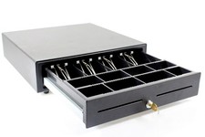 Kassenlade / Kassenschublade KL-K-S3737-48-0025 schwarz (1 Schlüssel)