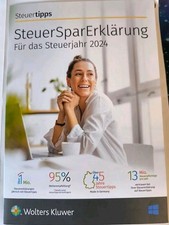 Steuer-Spar-Erklärung 2025, Steuerjahr 2024, 1 Lizenz, Steuer Software als CD