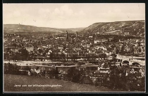 Ansichtskarte jena - ansichtskarte,