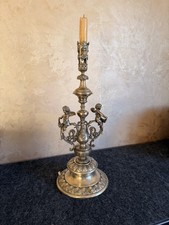 Antiker Kerzenständer Norblin Warzawa Versilbert