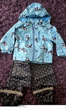 Jungen Matsch Regen Anzug Set