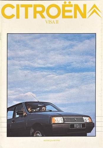 Citroen visa prospekt brochure - citroen,