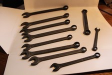 10 x Ring Maul Schlüssel walter chrom Vanadium, Schraubenschlüssel (1x ist Doppe