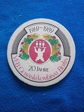 Bierdeckel 1989 - 20 Jahre Getränkekombinat Berlin