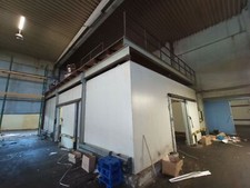 Lagerbühne Stahlbaubühne Lagerpodest Empore IPE Stahlträger L 13,5mx B 9m H 4,5m