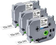 3x Schriftband TZe-241 18mm