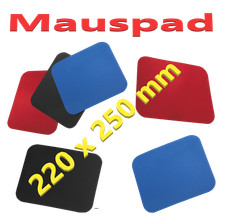Mauspad Unterlage für alle Maustypen 3mm dick Home Office Büro PC Mousepad Matte