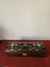 Antike Schatulle Schachtel Box