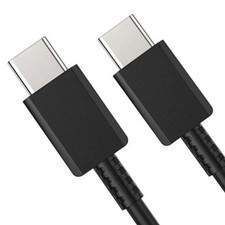 Schwarz USB-C auf USB-C Datenkabel Ladekabel für ELGATO Key Light Mini LED-Panel