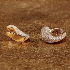 Wempe creolen aus - aus, gold
