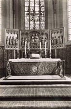 Northeim - Altar St. Sixti-Kirche - Niedersachsen, Postkarte ungelaufen