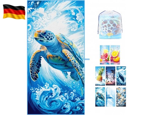 Strandtuch 180 90cm - strandtuch,