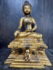 antike vergoldete Bronze