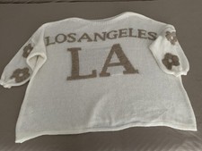 Wollweiß Oversize-Pullover