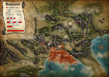 Earthdawn Barsaive PVC Karte