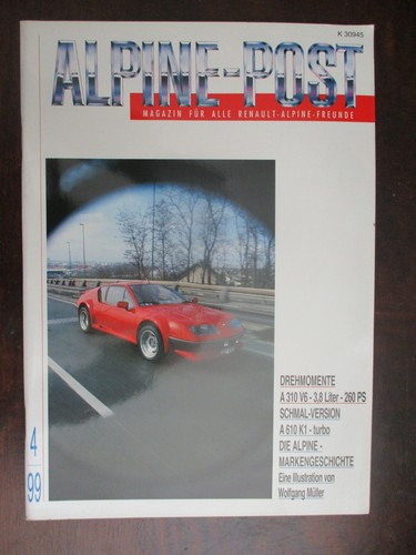 Alpine post 1999 magazin - post,
