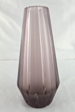 Matte Glas Vase Violett