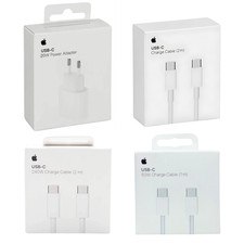 ORIGINAL Apple 20W Adapter USB-C Netzteil & iPhone 15 16 17 Pro Max 1m 2m Kabel