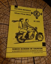 Original JAWA 125/175/250ccm Bedienungs- u. Reparaturanleitung 1963 Fahranw. 