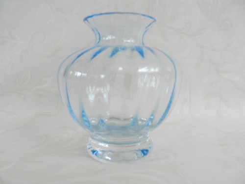 Vintage dartington glas - glas, ripple