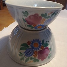 DDR Schüsselsatz Blumen  2