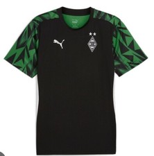 Puma BMG Borussia Mönchengladbach Trainingsshirt Final T-shirt schwarz Gr. M XXL