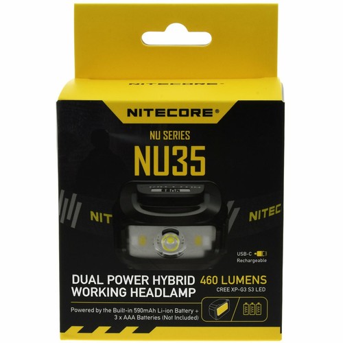 Nitecore nu35 led kopflampe - nitecore,