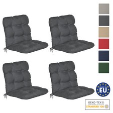 4er Set Sitzkissen Polster