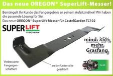 Rasenmähermesser Castel-Garden TC 102 Twin Cut 1238 Oregon High-Lift-Messer-Satz