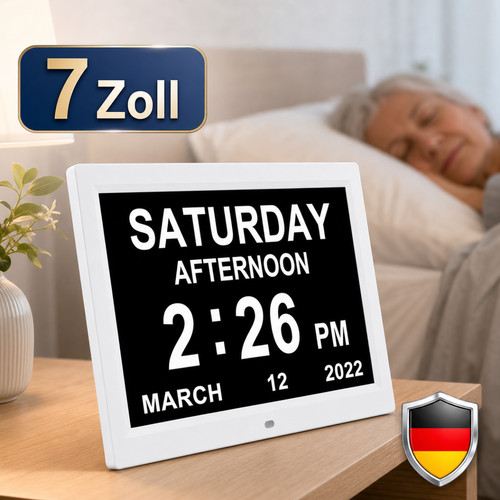Tagesuhr digitaluhr großes - tagesuhr,