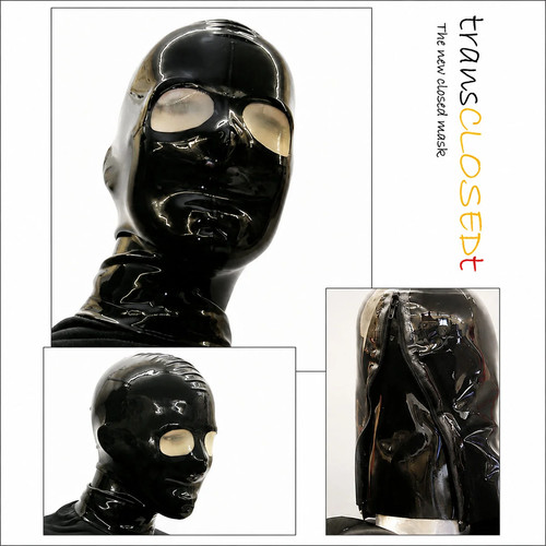 Latexmaske trans closed - closed, t
