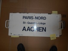 Original zuglaufschild - -,