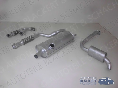 Auspuffset für mercedes - auspuffset,