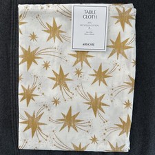 Tischdecke H&M Home Weiß Gold