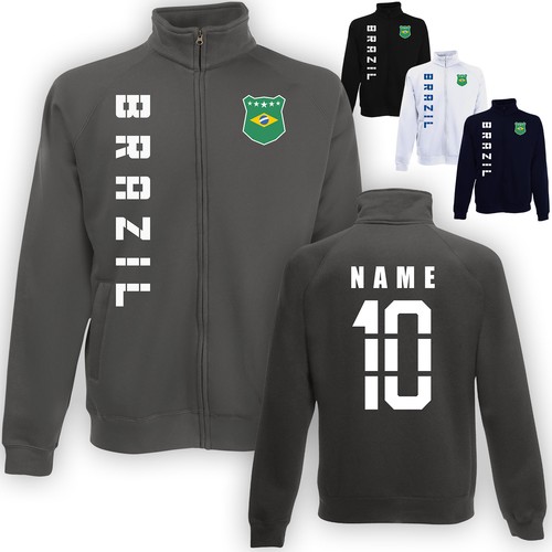 Brasilien brazil sweatjacke - brazil,