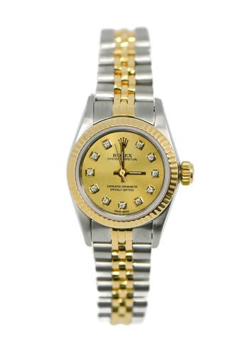 Rolex oyster perpetual - perpetual, diamant