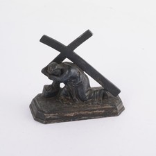 Jesus mit Kreuz tragend