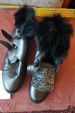 Stiefeletten Damen Warm Gefüttert Kunstfell Schlupfstiefel Boots