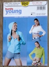 Burda Young Fashion 8042 Jacke Schnittmuster Sewing Pattern