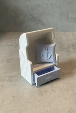 Deko Aufsteller Strandkorb Mit