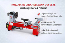 Holzmann D460FXL Drechselbank
