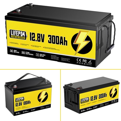 12v 300ah100ah lithium - 12v,