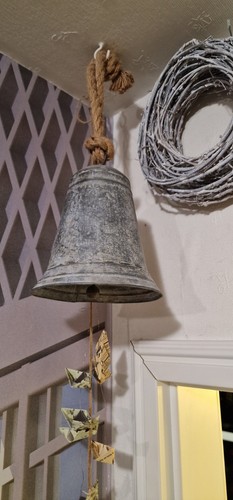 Dekoglocke metallglocke - dekoglocke,