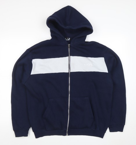 Boohooman herren hoodie blau - boohooman,