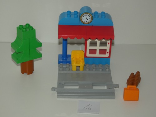Lego duplo eisenbahn - eisenbahn, bahnhof