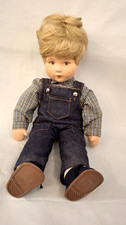 Hübscher Puppenjunge STOLLE Puppe Vintage Stoffpuppe Sammlerpuppe 42 cm