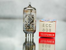 1x Telefunken ECC808 HiFi Tubes NEW in BOX  testet RoeV10