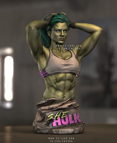 She hulk büste gina - hulk, carano