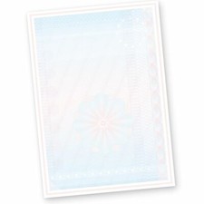 Wertpapier Briefpapier 100 Blatt  für Zertifikate Urkunden Auszeichnungen